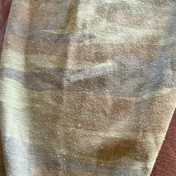 Aviator Nation Olive Tie-Dye Joggers with Rainbow Side Stripes - Picture 6 of 6